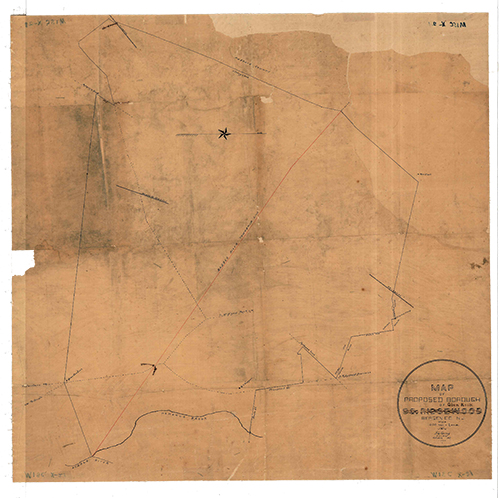 Proposed Map of Glen X 21 Rock